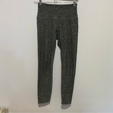 Beyond Yoga High Waist Leggings Small S Gray Heather Full Length Made in USA