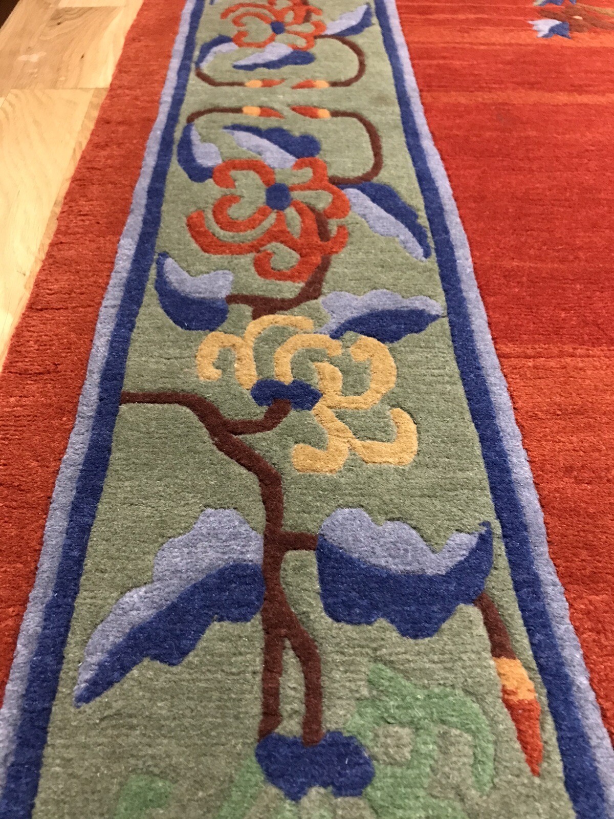 XLarge JOHN LEWIS Handmade CHINESE Wool Rug Hand Knotted Persiian