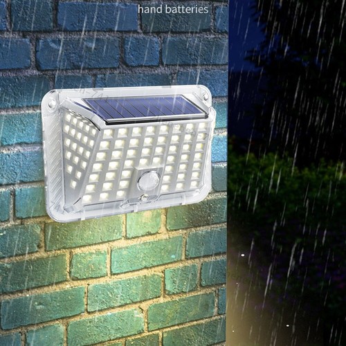 LED Solar Wand Lampe RIP Bewegungsmelder Außen Garten Sicherheit Nacht Licht - Bild 5 von 9