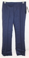 NWT Ralph Lauren Womens 8 Blue Camaron Modern Slim Trouser Green Label MSRP 109