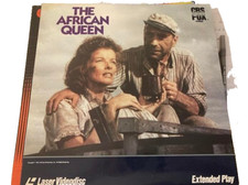 The African Queen Laserdisc Humphrey Bogart Katharine Hepburn