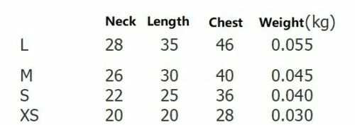 Perro Negro FBI Cachorro Ropa Camiseta Abrigo Chaleco Top Cálido Sombrero Disfraces Calentador Regalo Foto 2 de 4