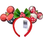 Loungefly Disney, Mickey & Minnie Mouse Ornament Headband Christmas Holiday Ears