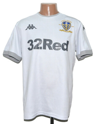 Maillot De Foot Leeds United 2019/2020 Domicile - Kappa, Taille XXL Adulte - Très Bon état