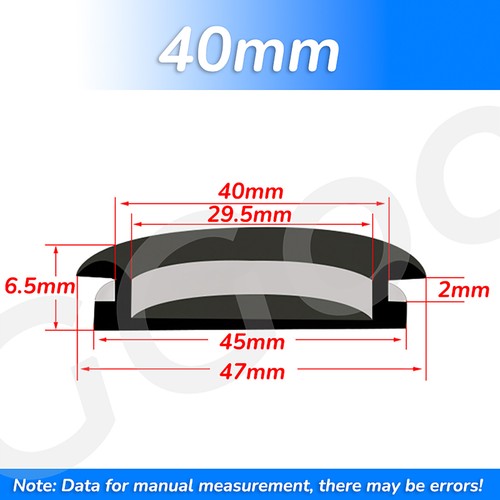 Schwarze Blindtüllen - Gummi geschlossene Tülle - Sackloch - 14 mm bis 150 mm - Bild 15 von 25