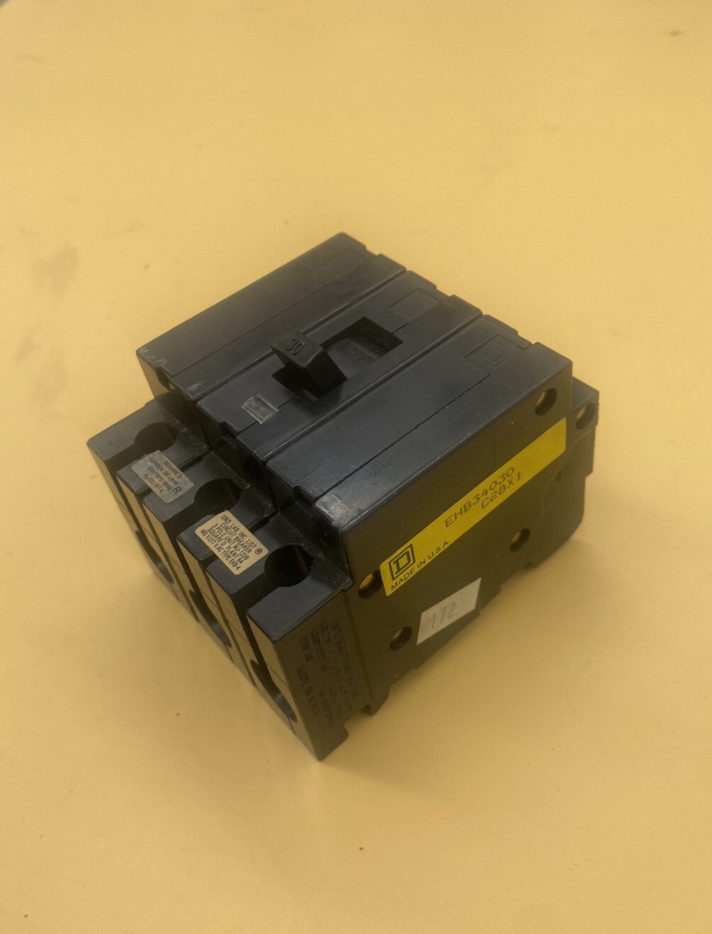 Square D EHB34030 3p 480v 30a NEHB Circuit Breaker NEW eBay