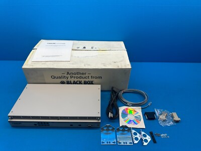 Black Box LR1114A-E1 8-Port Rackmount E1 100-240V 2.5A 50-60Hz Network Router