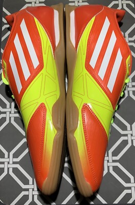 Adidas F5 IN (V23941)Yellow Orange Indoor Soccer Men’s Size Us 13 Adidas Rare F5 IN (V23941)Yellow Orange Indoor Soccer Men main image 3