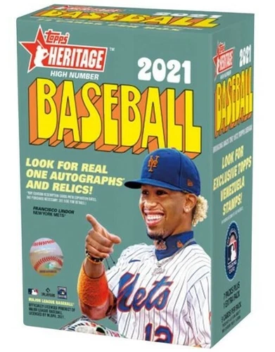 2021 TOPPS HERITAGE HIGH NUMBER BASEBALL BLASTER 40 BOX CASE BLOWOUT CARDS