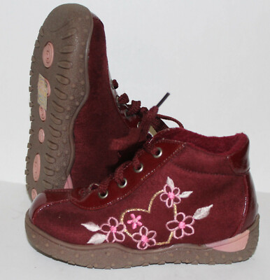 Schuhe Boots Mädchen Rot Gr. 20 26