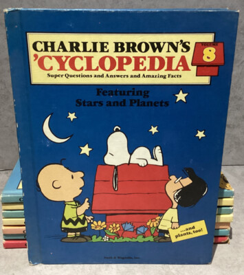 CHARLIE BROWN'S 'Cyclopedia Complete Vol 1-15 Hardcover 1980