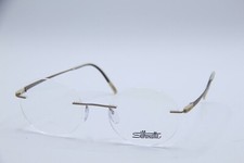 NEW SILHOUETTE 5502 BT 8540 GREY GUNMETAL AUTHENTIC FRAMES EYEGLASSES 49-18