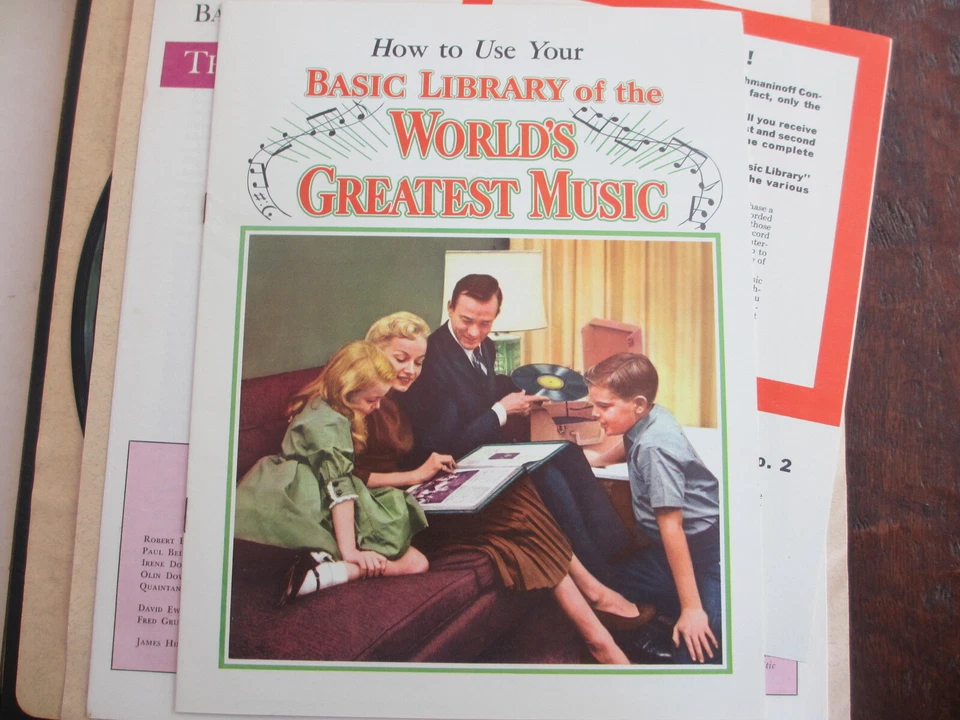 Basic Library of the World's Greatest Music Album No. 1 U101 Vinyl Record - Image 4 of 4