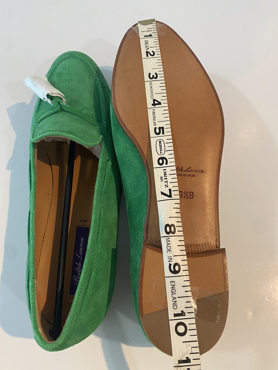Polo Ralph Lauren Purple Label Green Tassel Loafer Dress  display picture 2