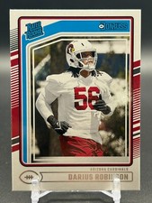 Darius Robinson 2024 Donruss Rated Rookie #381 Base Set Arizona Cardinals