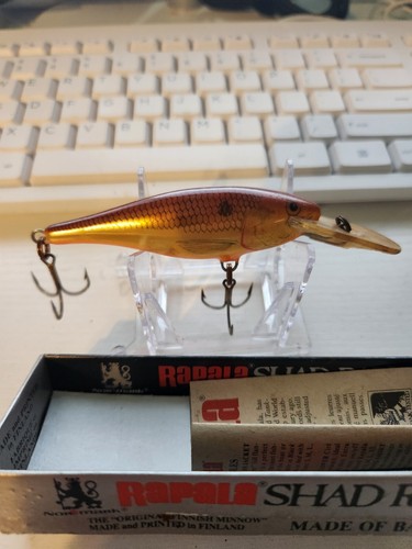 VINTAGE RAPALA SHAD RAP CRANKBAIT FISHING LURE - Picture 3 of 7