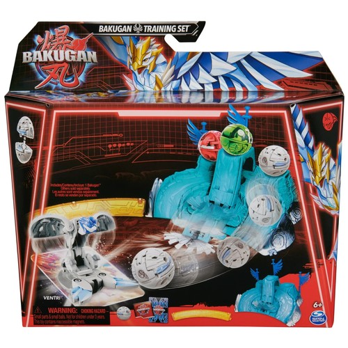 Spin Master Bakugan Training Set with Ventri Avian Clan Themed Playset