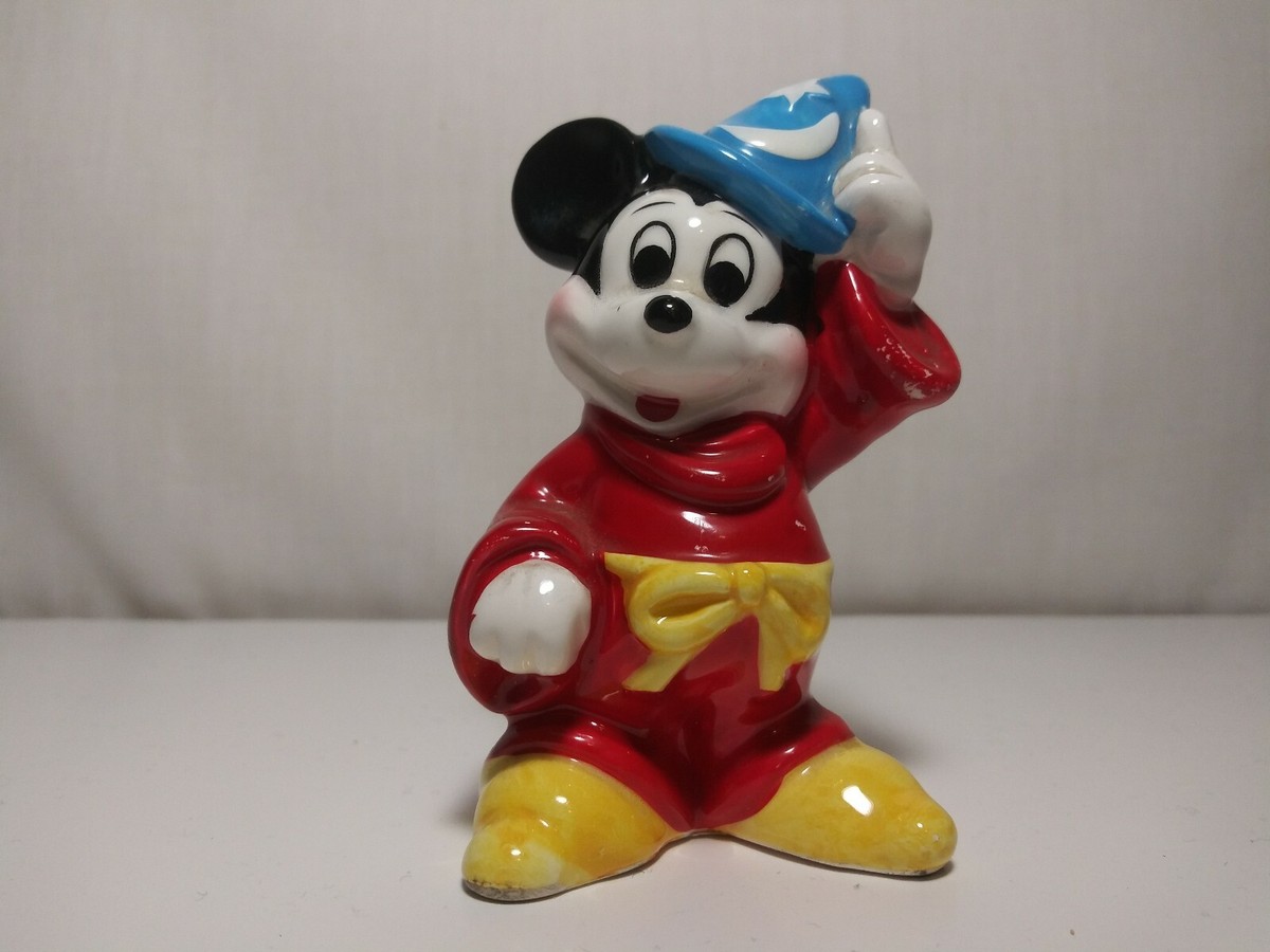 Vintage Disney Japan Fantasia Mickey Mouse Wizard 3.5