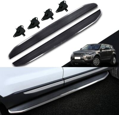 2Pcs Running Board Door Side Step Nerf Bar Fit for Range Rover Evoque 2011-2018 