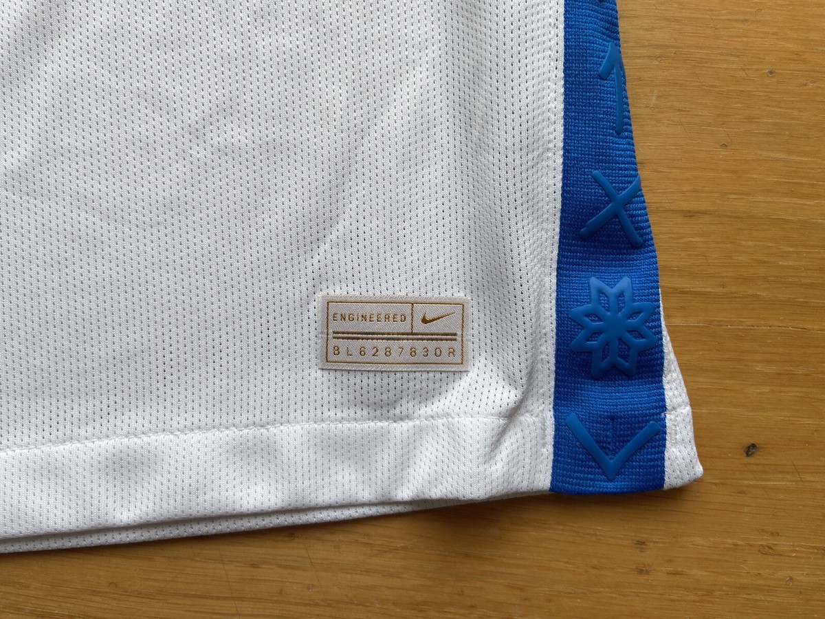 SLOVAKIA 2020 2021 AWAY SHIRT JERSEY PLAYER ISSUE NIKE CD8109-100