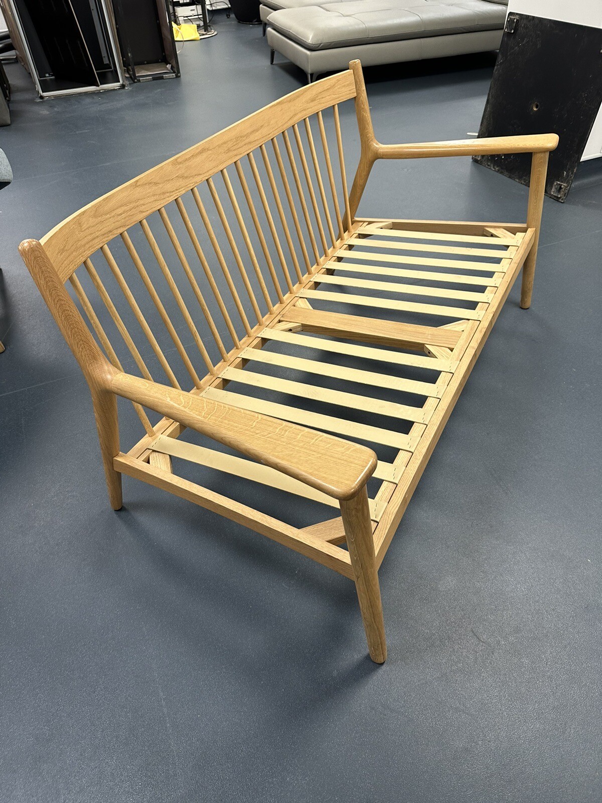 Ocee Designer Oak 2 Seat Sofa And 2x Chairs Heals Habitat 1960