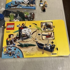 LEGO 70411 Pirates: Treasure Island (2015) 99% COMPLETE with Box & Instructions