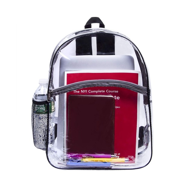 transparent backpack online