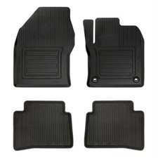 Genuine Toyota Front & Rear Car Mats Rubber Black with Logo Prius 15- PW21047001