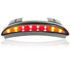 Motorcycle Rear-Fender Brake Stop Tail Light Lamp for Harley Bobber Cafe Racer