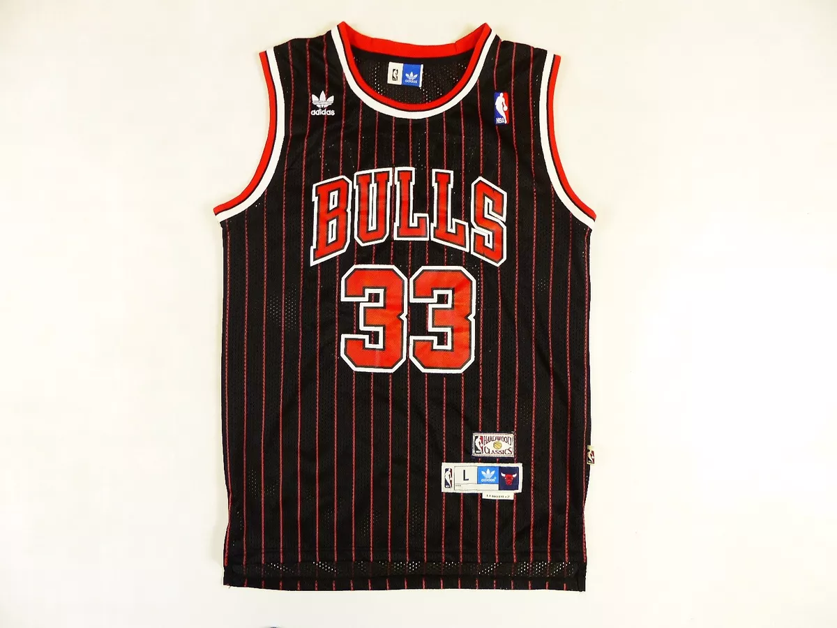  Youth Scottie Pippen Chicago Bulls Red Hardwood Classic Jersey  (Small) : Sports & Outdoors