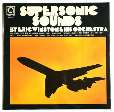 Supersonic Sounds - Eric Winston Orchestra Movie Themes Soundtracks Vinyl LP