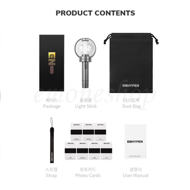 엔하이픈 ENHYPEN OFFICIAL LIGHT STICK CONCERT FANLIGHT w
