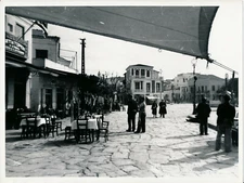 PATMOS c. 1937 - 3 photos Greece City Square - L 440