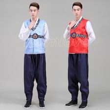 Men Hanbok Dress Korean Traditional Classic Clothing Korean National Stage Dress