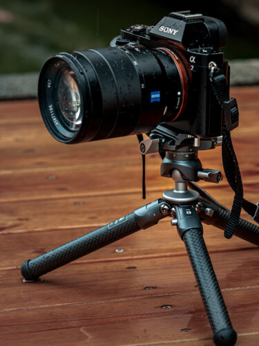 Benro SC05K Tripod Mini Portable Desktop Carbon Fiber Tripods Camera With Head - Picture 9 of 9