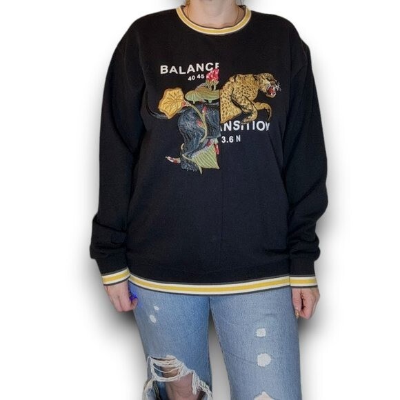 ★★New Balance★★ Flying Tigers Heavyweight Sweatshirt Gre NEW BALANCE Athletics Varsity Oversized Fleece Hoodie | Dark