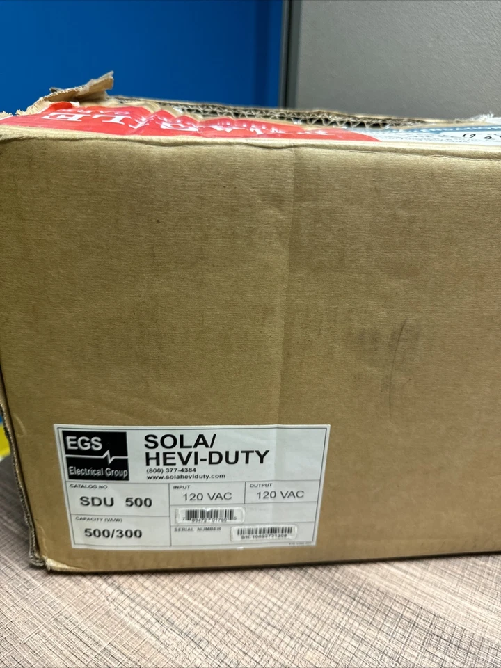 Fonte de alimentação ininterrupta Emerson Sola SDU 500 NOVA - Imagem 3 de 4