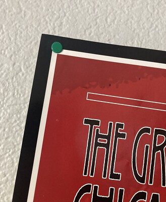 Vintage Michael Jordan Poster GREAT CHICAGO FLYER 1996 NBA Chicago