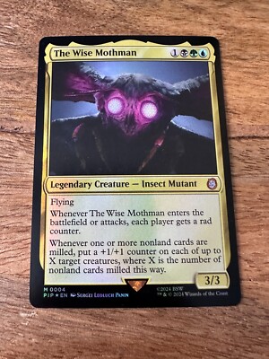 The Wise Mothman  - FOIL - Universes Beyond: Fallout - NM - EN - MTG - Magic TCG