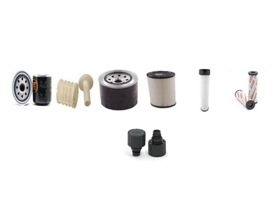 Filter Service Kit Fits AMMANN AV23-2 w/Yanmar 3Tnv88X Eng. 2006-