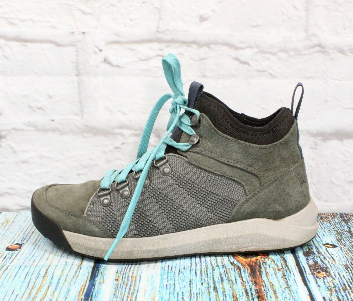 LL BEAN Women's Dark Pewter Suede Mid 