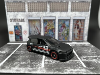 Hot Wheels Handa Civic Custom HCT11 Flat Black 2024 Multi Pack Exclusive 