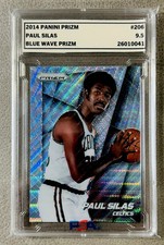 Paul Silas 2014-15 Panini Prizm #206 blue wave prizm ~ Celtics