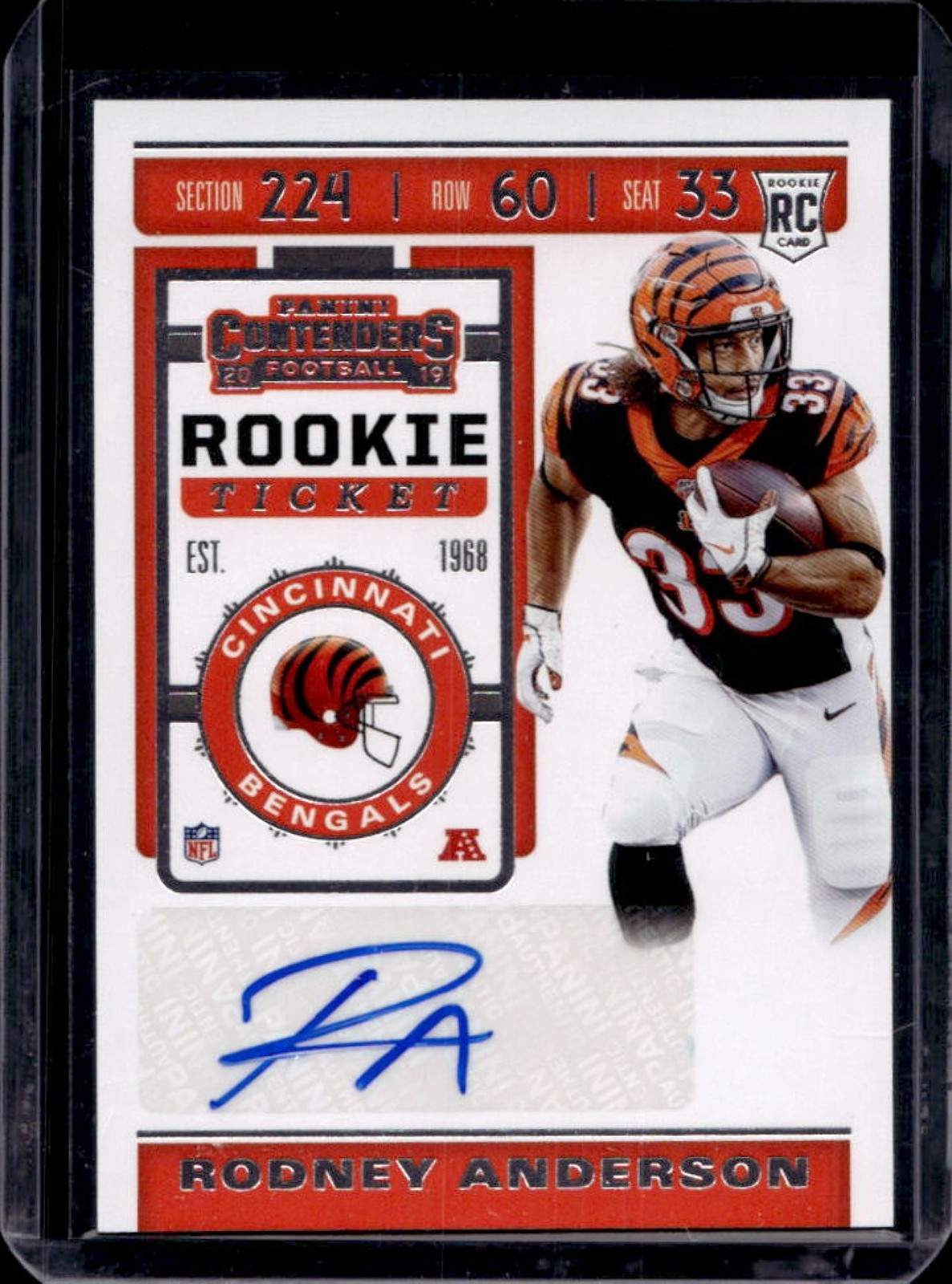 Rodney Anderson card image
