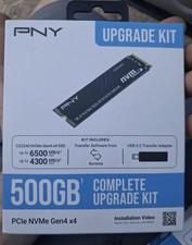 Pny 500gb nvmE SSD Upgrade Kit