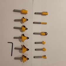 Router Bits 12 Piece set