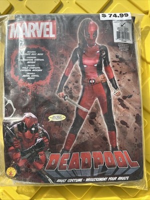 Marvel Deadpool Secret Wishes Rubies Women's Costume Size Medium