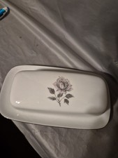 Vintage BIA Cordon Bleu Butter Dish Evening Mist #6937 Porcelain Preowned