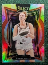 2025 Panini Select WNBA #71 Marina Mabrey Silver Prizms