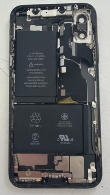 Original Apple iPhone X Gehäuse Defekt Für Refurbisch Bestückt Vormontiert